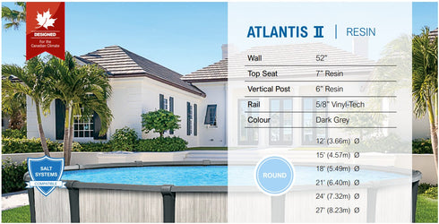 Piscines hors-sol - ATLANTIS Ⅱ
