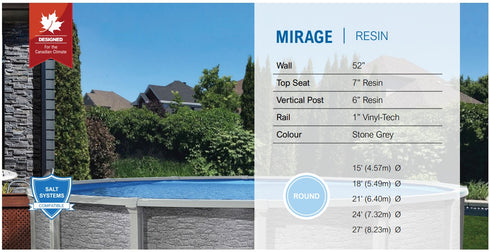 Piscines hors-sol - MIRAGE