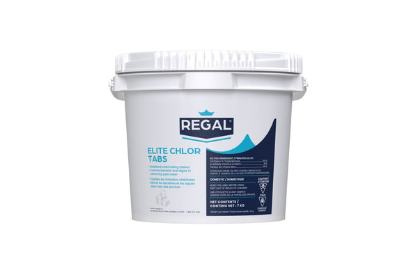 Regal Chemicals - Comprimés de Chlore Elite - 7 kg