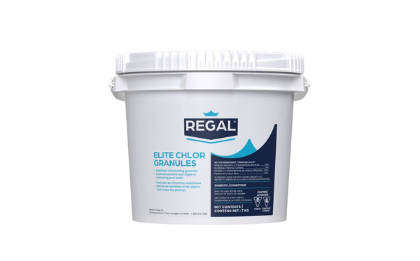 Regal Chemicals - Granulés de Chlore Elite - 7 kg