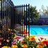 Metallic Pool Fence