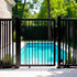 Metallic Pool Fence