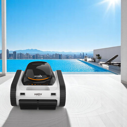 Moov InverX robotic pool cleaner with Wi-Fi and 3D memory navigation