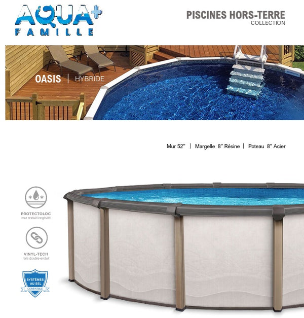 Above-Ground Pools - OASIS-HYBRID