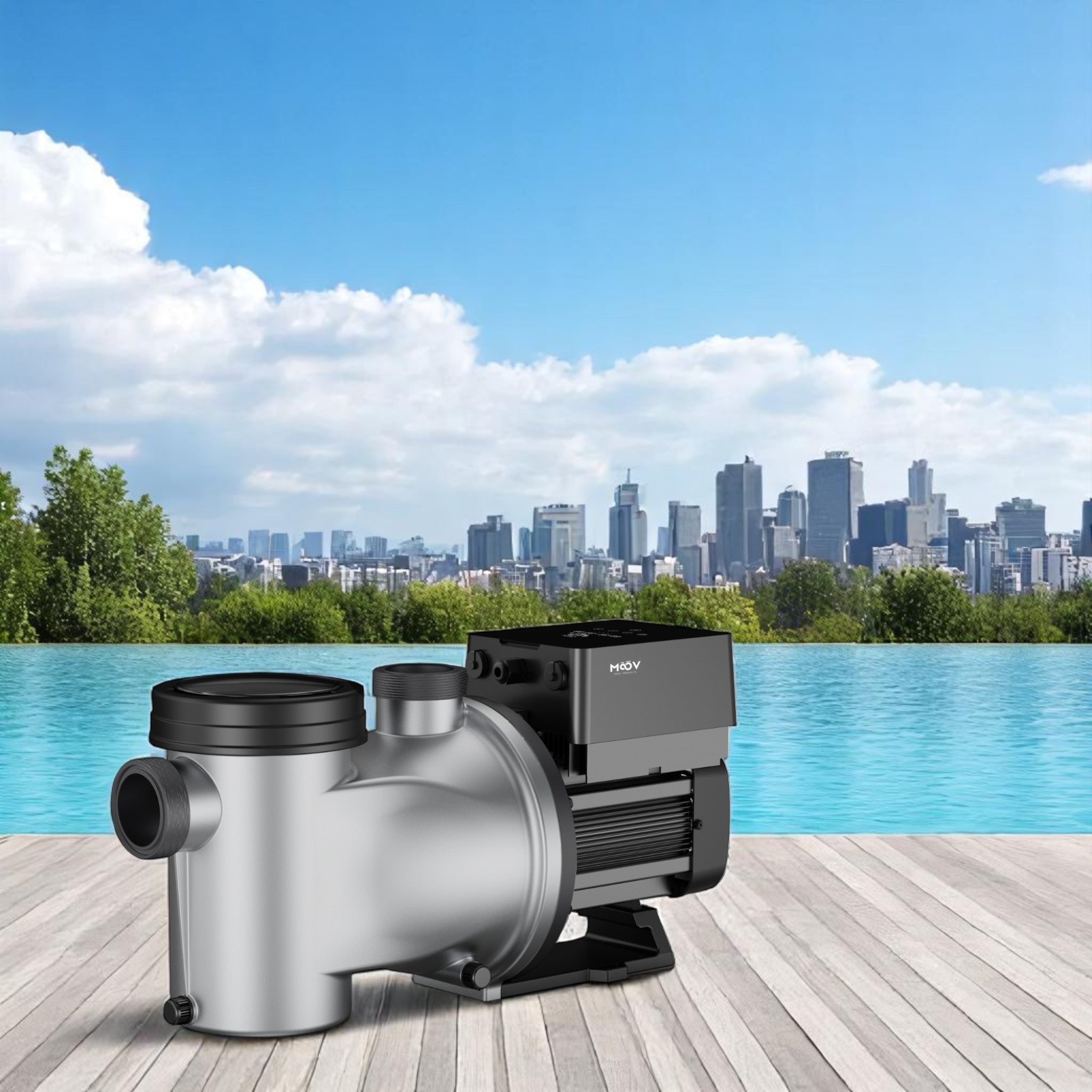 Moov AI Pump with digital control panel