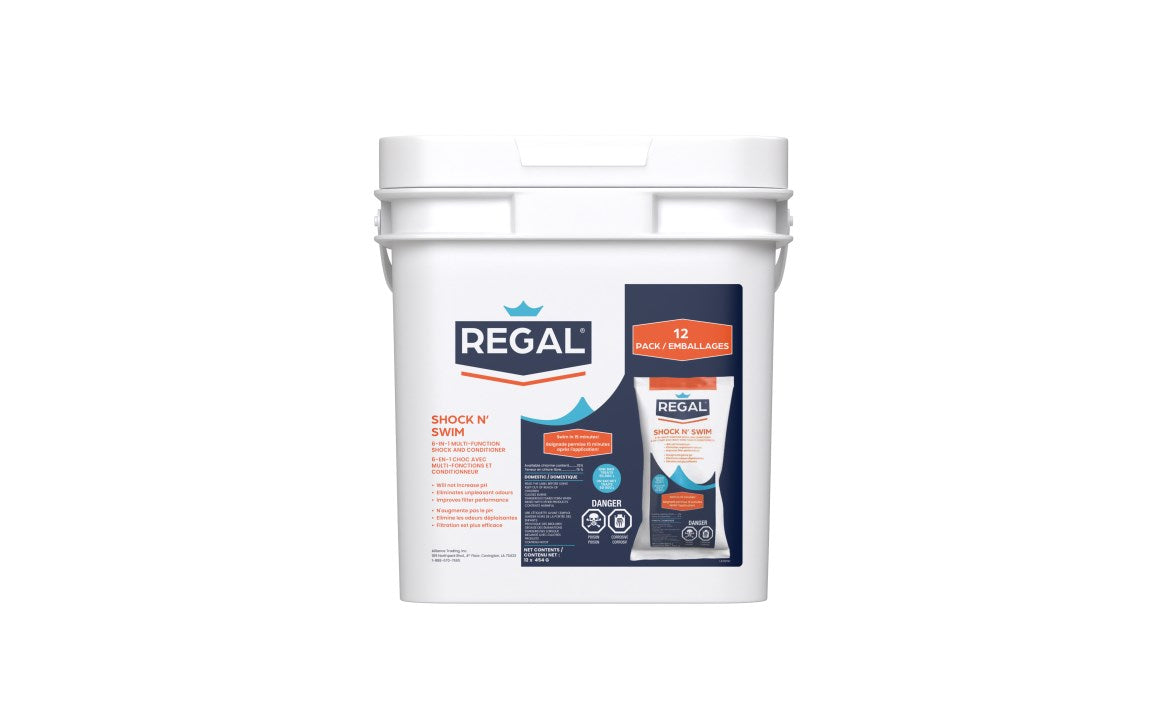 Regal Chemicals - Shock N' Swim - 454 g (12 Packs)