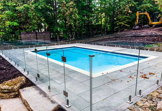 Tempered Glass 12 46 40 - Pool Fence